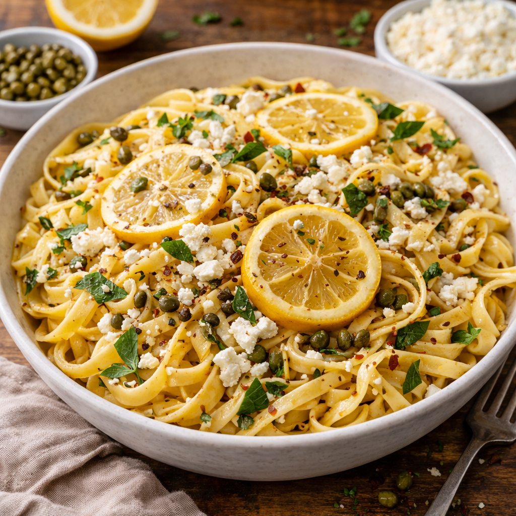 Pasta in Lemon and Pepper