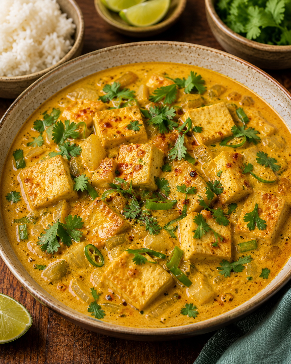 Burmese Tofu Curry